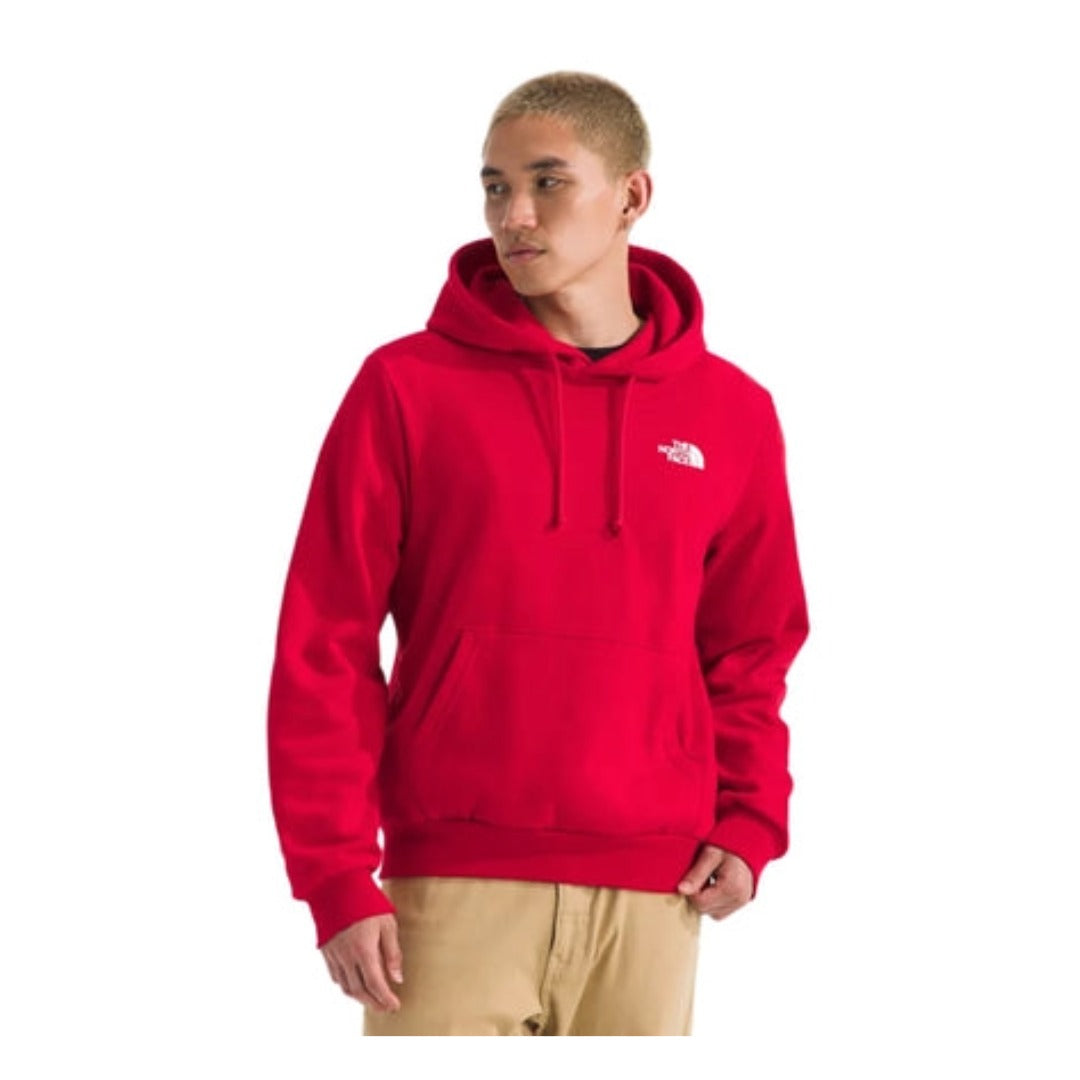 The North Face Men’s Evolution Box Never Stop Exploring Hoodie Red