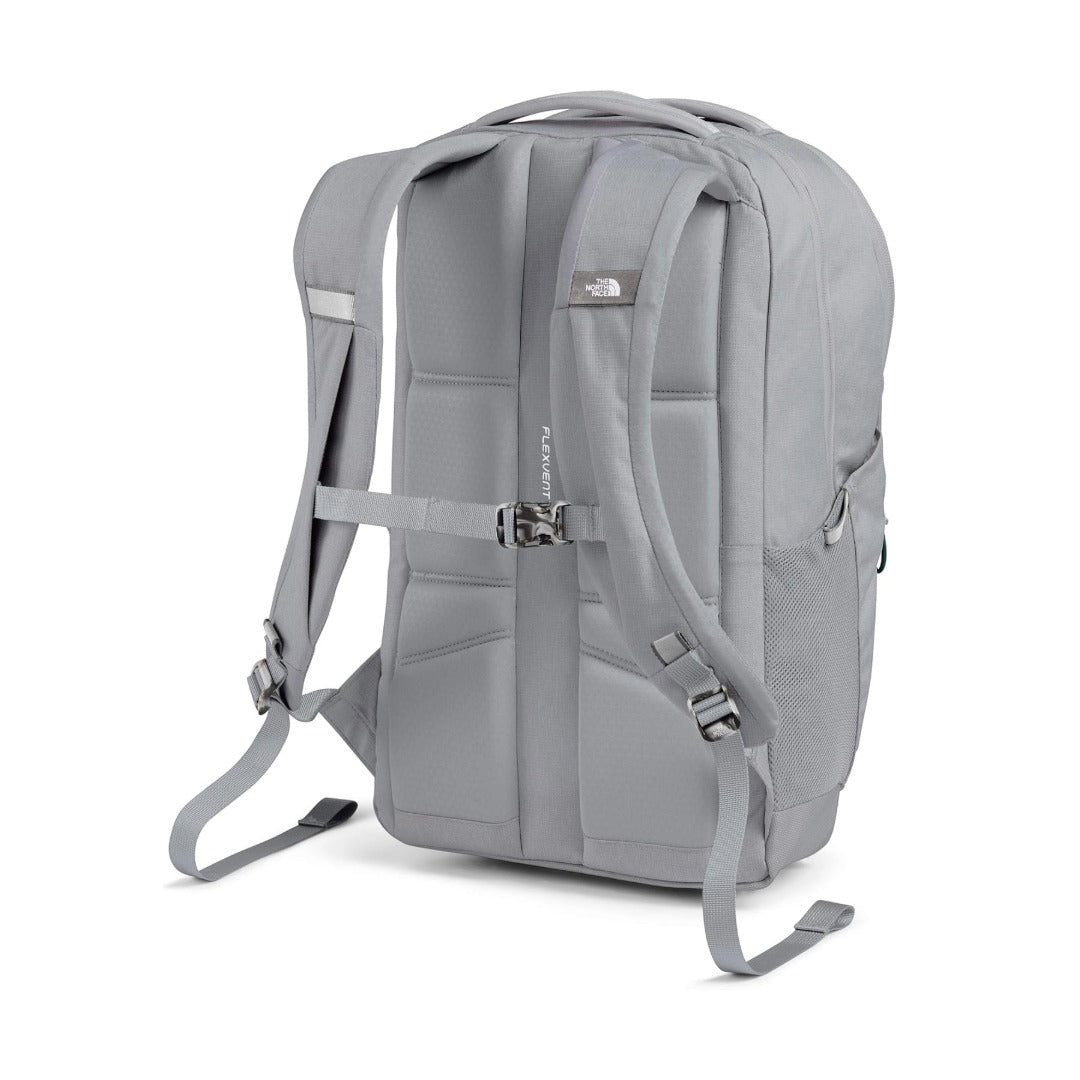 The North Face Jester Backpack - High-Rise Grey Light Heather/Scarab Green