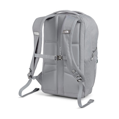 The North Face Jester Backpack - High-Rise Grey Light Heather/Scarab Green