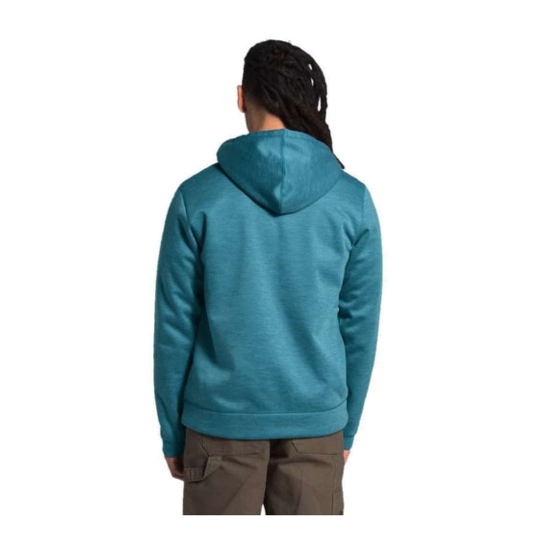 The North Face Men's Sherpa Patrol Full Zip Hoodie -Mallard Blue White Heather