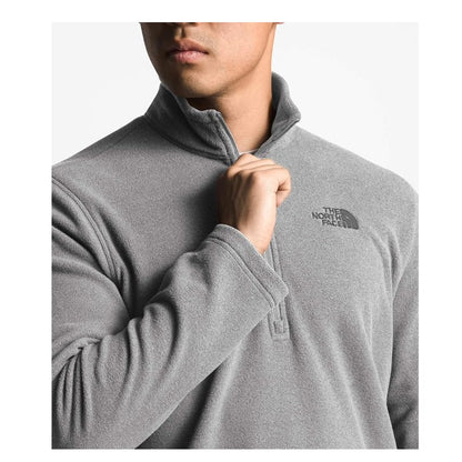 The North Face Men's TKA 100 Glacier Quarter Zip - TNF Medium Grey Heather