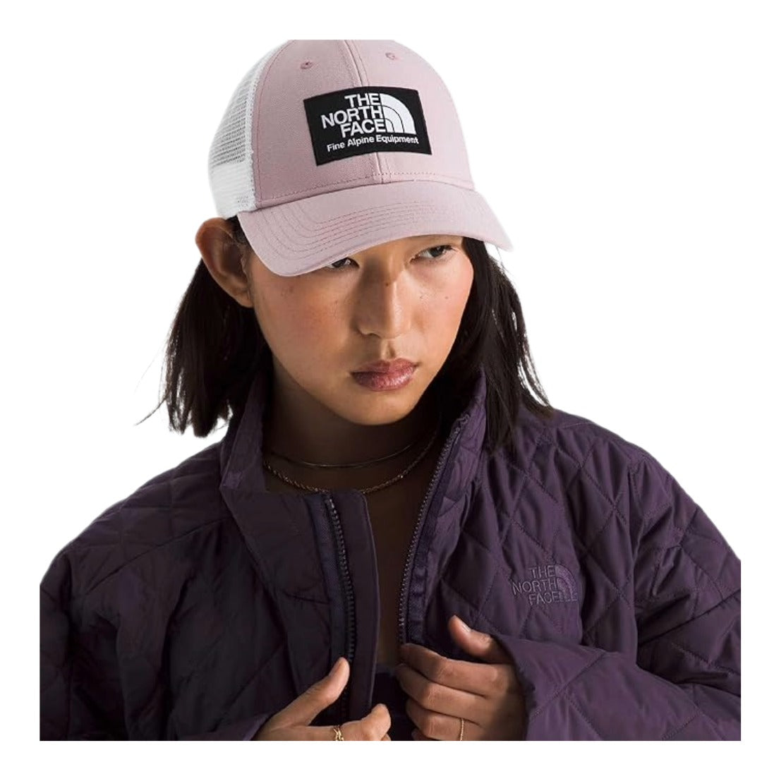 THE NORTH FACE Unisex Mudder Trucker Baseball Cap - Metal Pink/TNF White