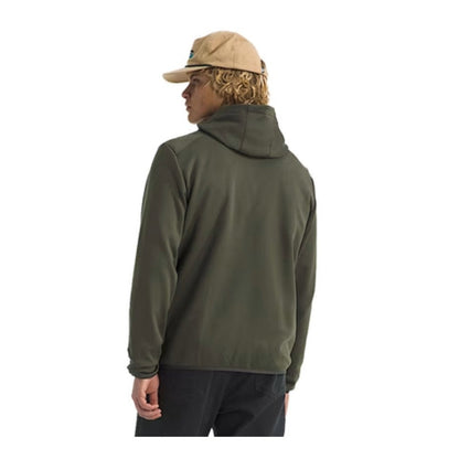 The North Face Performance Fleece Full-Zip Hoodie - New Taupe Green