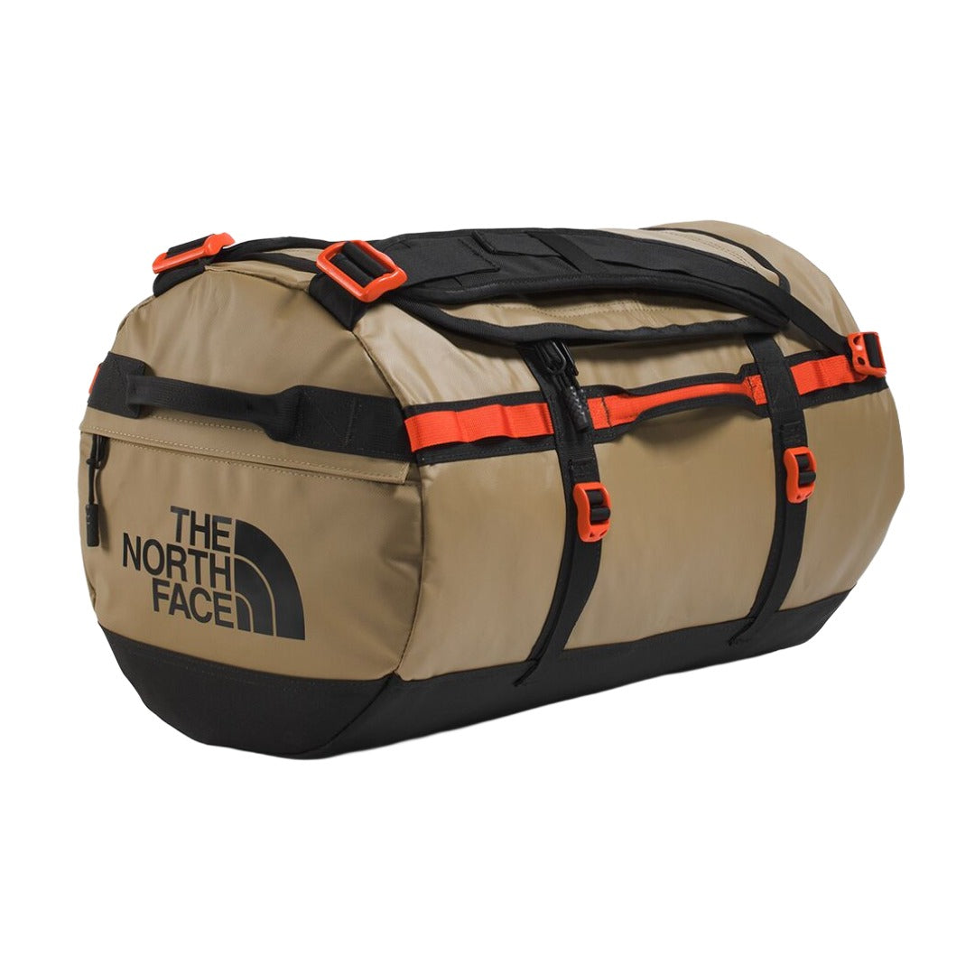 The North Face Base Camp Duffel - S(50L) Cedar/Tnf Black/Lava Red