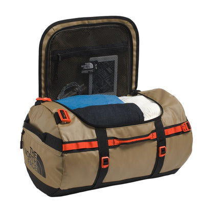 The North Face Base Camp Duffel - S(50L) Cedar/Tnf Black/Lava Red