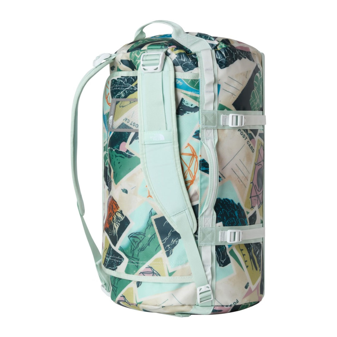 The North Face Base Camp Duffel - M(71L) Opal Frost Tnf Postcards Print/Opal Frost/Pearl