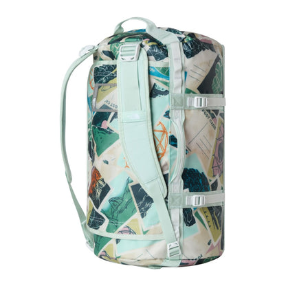 The North Face Base Camp Duffel - M(71L) Opal Frost Tnf Postcards Print/Opal Frost/Pearl