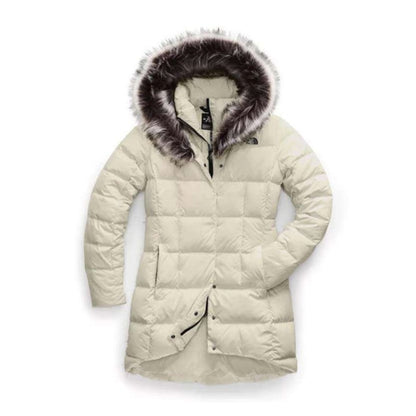 The North Face Women's Dealio Down Parka - Vintage White