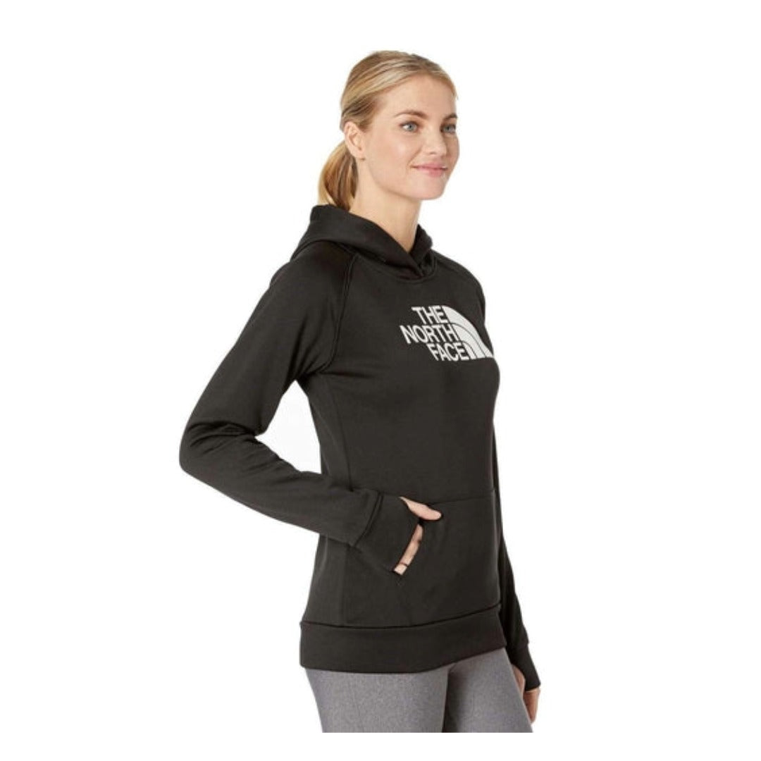 The North Face Women's Fave Half Dome Pullover Hoodie - TNF Black / TNF White