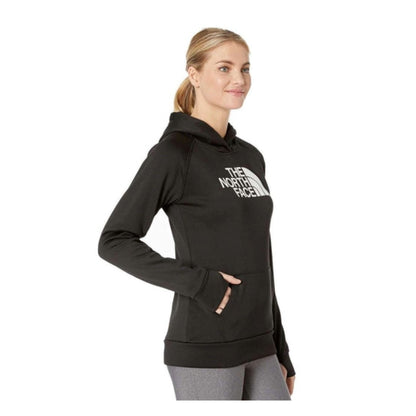 The North Face Women's Fave Half Dome Pullover Hoodie - TNF Black / TNF White