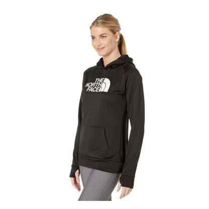 The North Face Women's Fave Half Dome Pullover Hoodie - TNF Black / TNF White