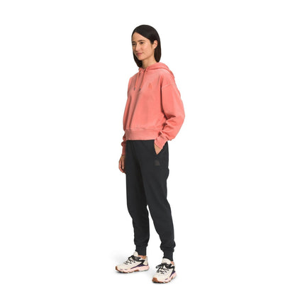 The North Face Women's Garment Dye Hoodie - Coral Sunrise