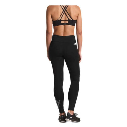 The North Face Women's 24/7 Graphic Mid-Rise Tights - TNF Black / TNF White