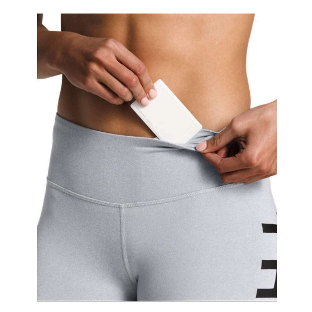 The North Face Women's 24/7 Graphic Mid-Rise Tights - TNF LIGHT GREY HEATHER