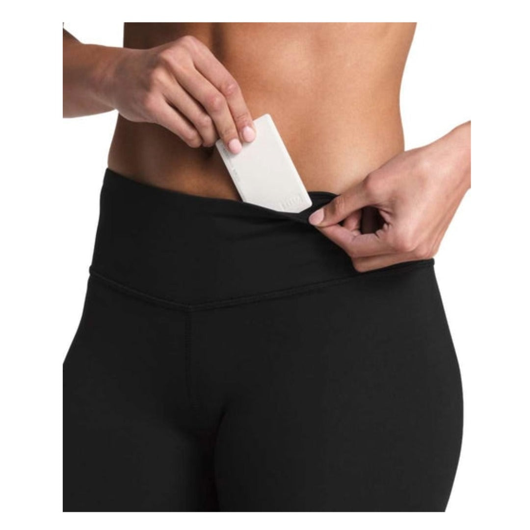 The North Face Women's 24/7 Graphic Mid-Rise Tights - TNF Black / TNF White