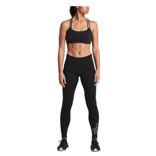 The North Face Women's 24/7 Graphic Mid-Rise Tights - TNF Black / TNF White