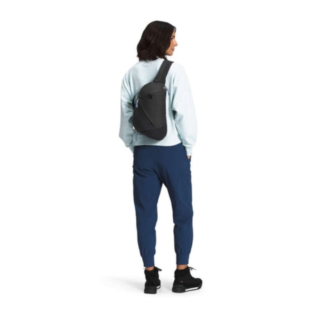 The North Face Women’s Isabella Sling Bag - Asphalt Grey Light Heather/ Folk Blue
