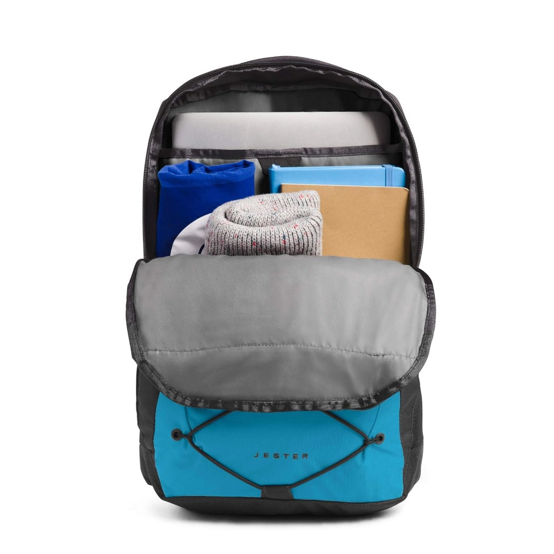 The North Face Women's Jester Backpack- Ethereal Blue/Asphalt Grey