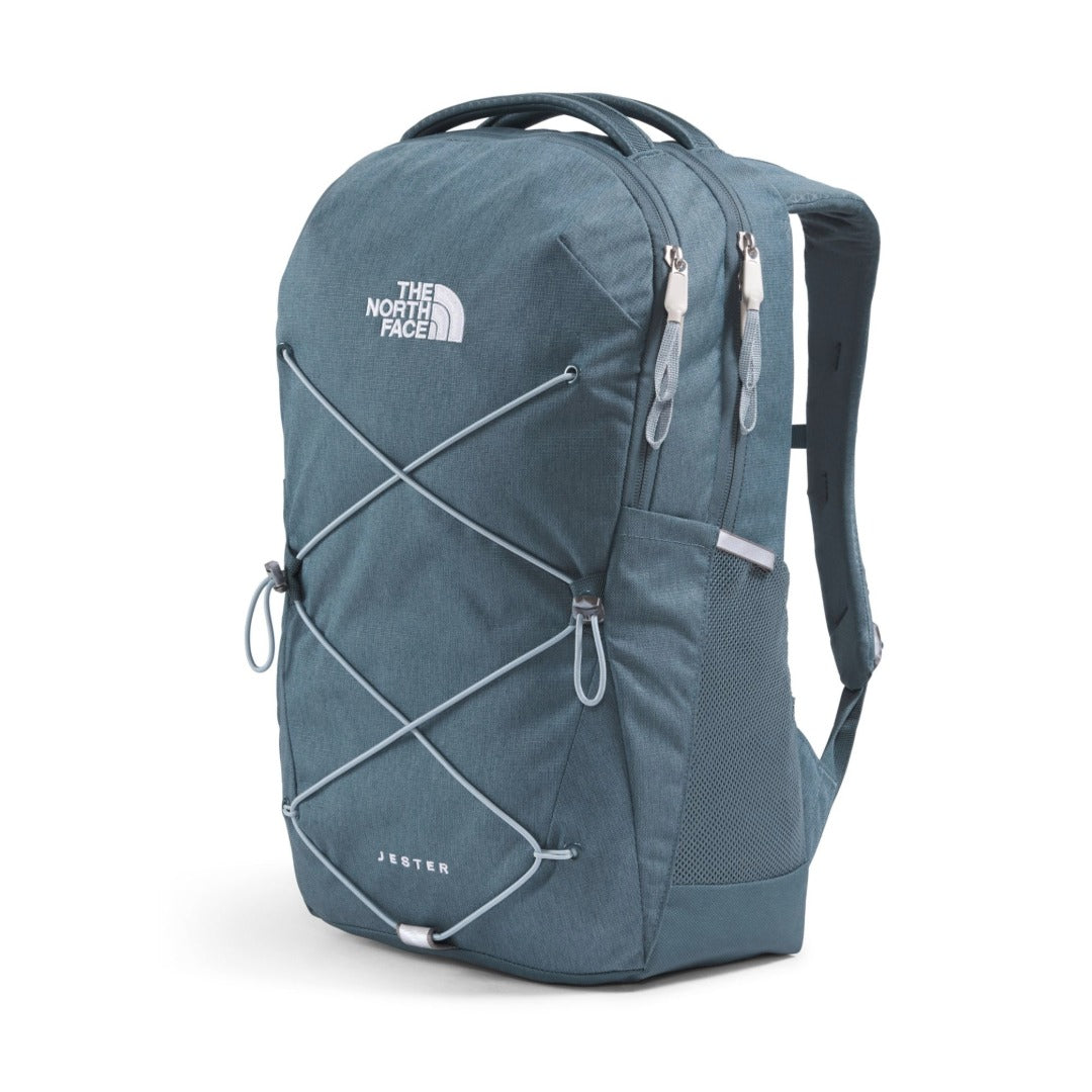 The North Face Women's Jester Backpack- Granite Grey Light Heather/Frost Grey