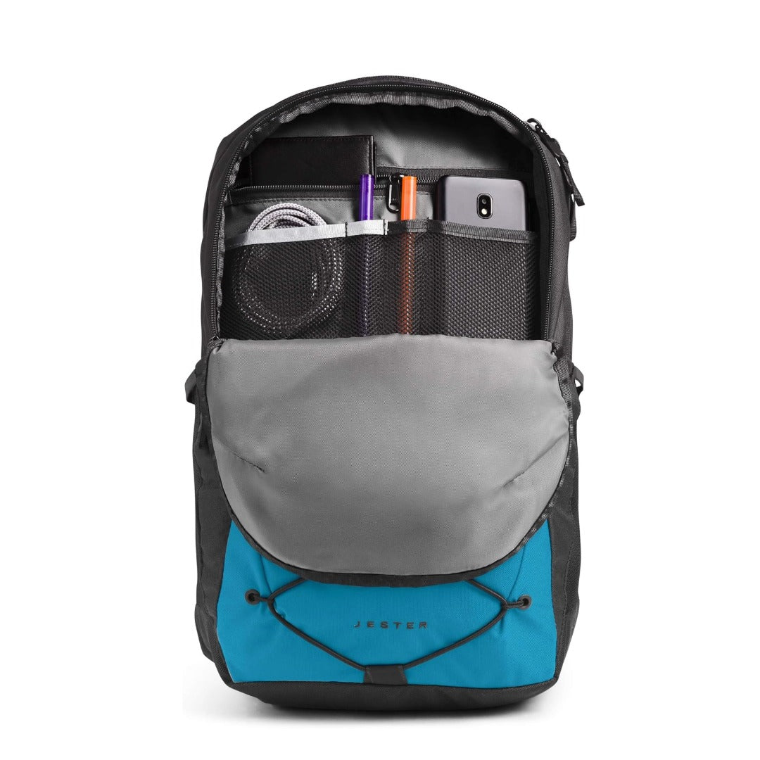 The North Face Women's Jester Backpack- Ethereal Blue/Asphalt Grey