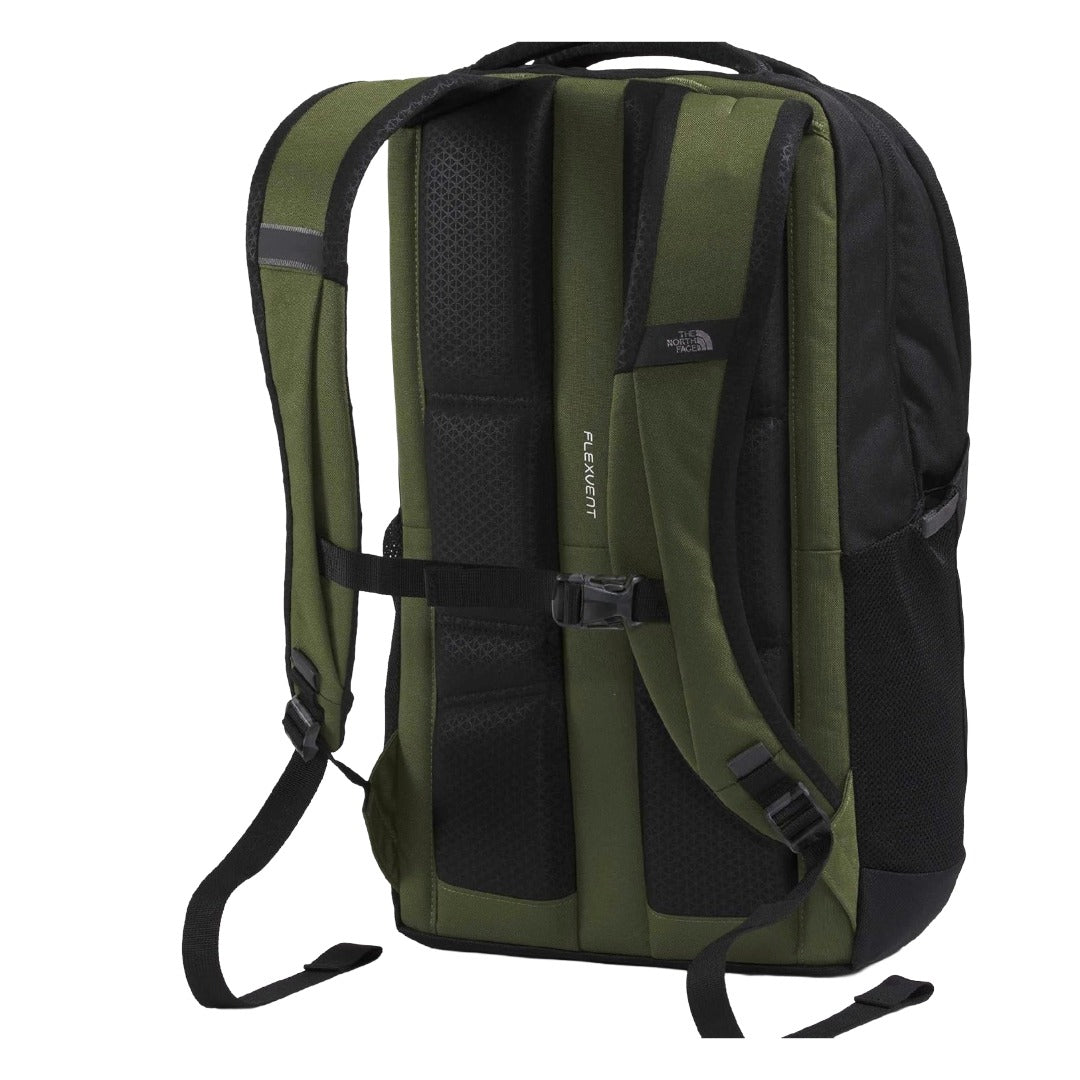 The North Face Jester Everyday Laptop Backpack - Woodland Green/TNF Black/Honeyed Sand