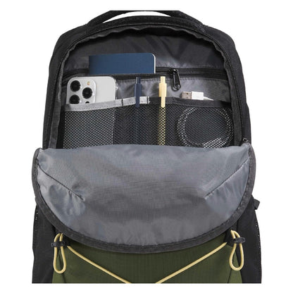 The North Face Jester Everyday Laptop Backpack - Woodland Green/TNF Black/Honeyed Sand