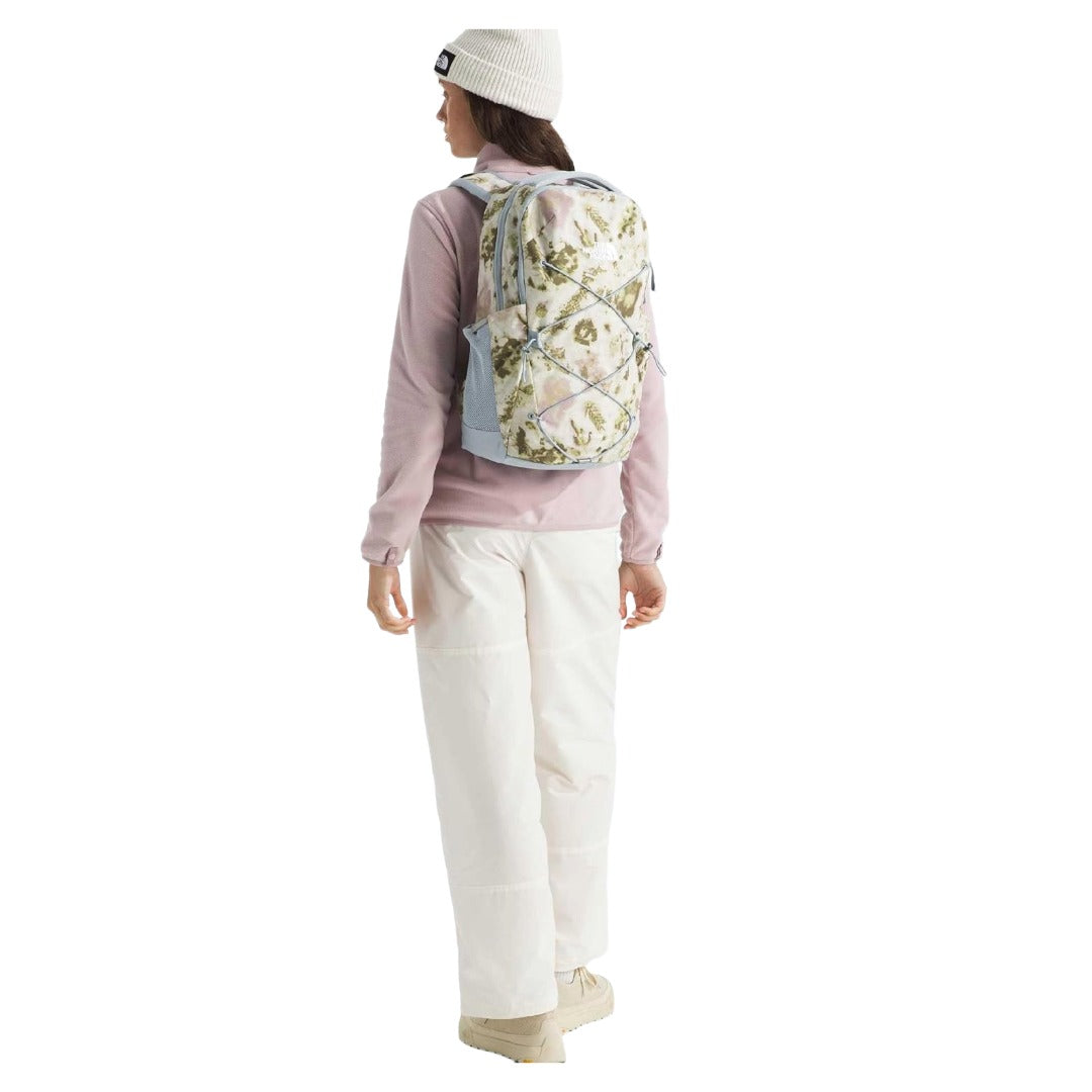 The North Face Women's Jester Everyday Laptop Backpack - Desert Stone Floral Dye Print/Frost Grey