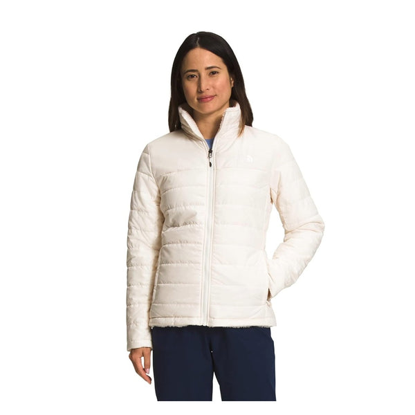 The North Face Women’s Mossbud Insulated Reversible Jacket - GARDENIA WHITE