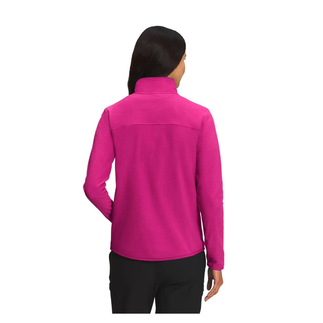 The North Face Women's TKA Glacier Full-Zip Jacket - Fuschia Pink