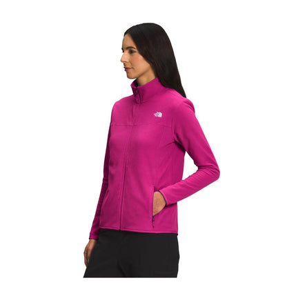 The North Face Women's TKA Glacier Full-Zip Jacket - Fuschia Pink