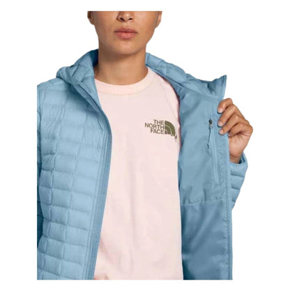 The North Face Women's Thermoball Eco Hoodie -Angel Falls Blue Matte