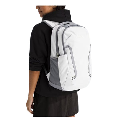 The North Face Women's Vault Backpack -  TNF White Metallic Melange/Mid Grey