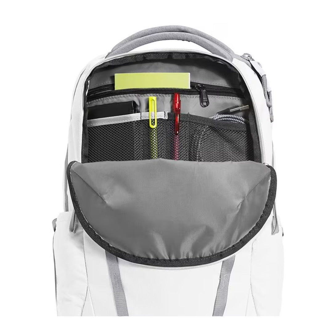 The North Face Women's Vault Backpack -  TNF White Metallic Melange/Mid Grey