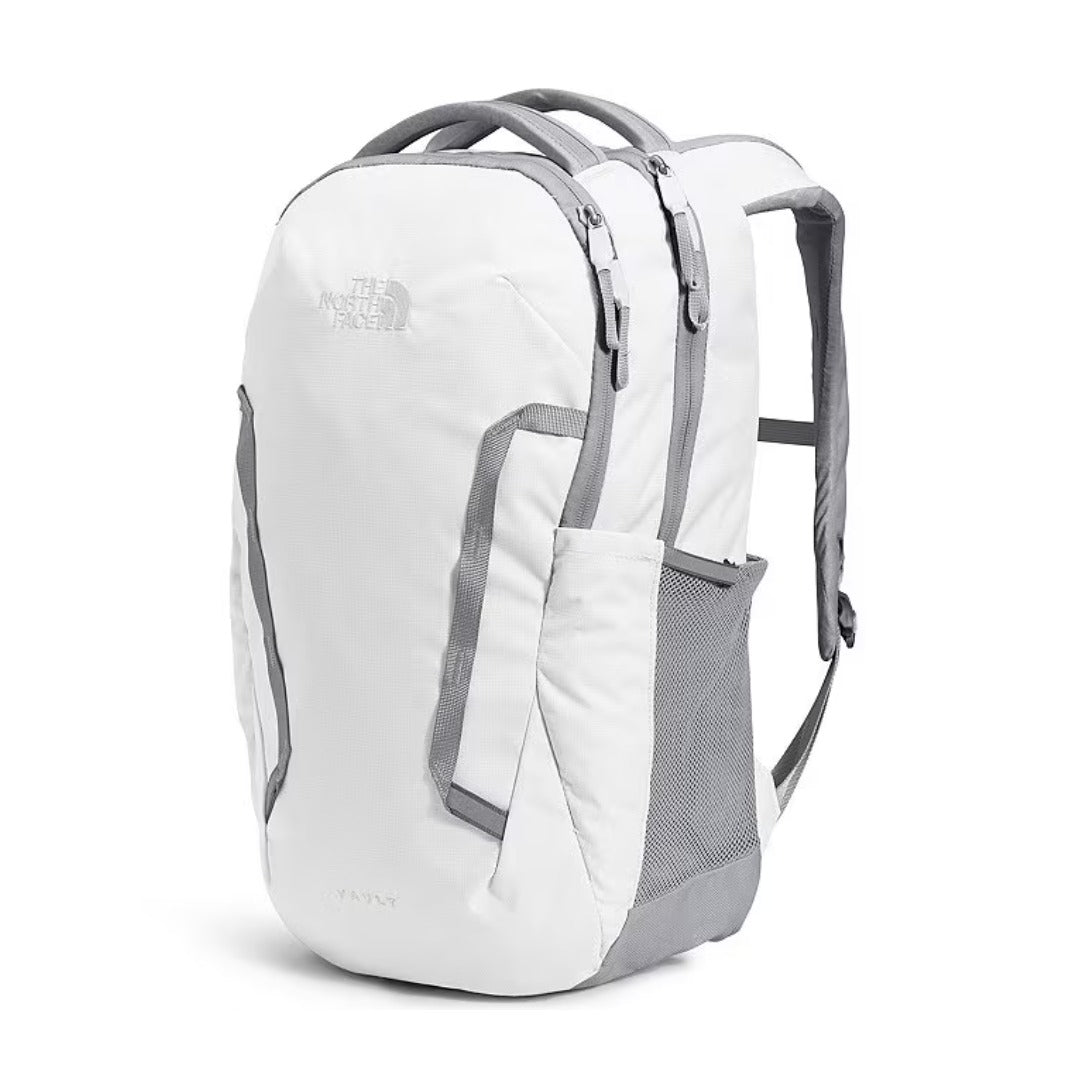 The North Face Women's Vault Backpack -  TNF White Metallic Melange/Mid Grey