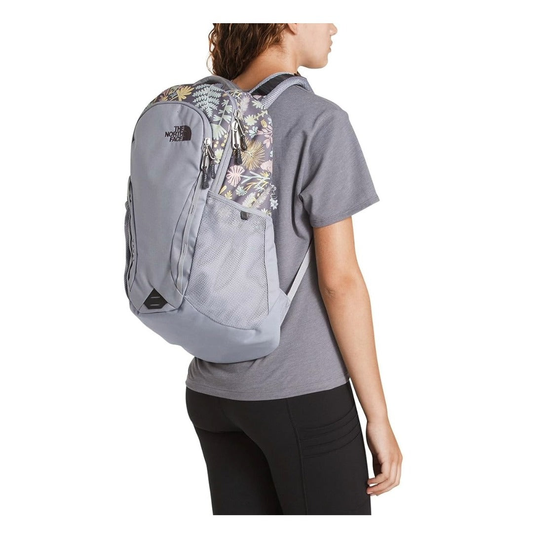 The North Face Women's Vault Backpack - MID Grey Woodland Floral Print