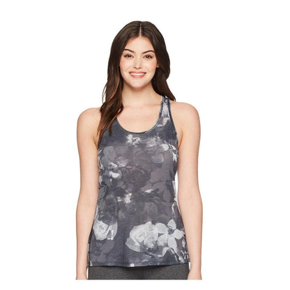 The North Face Women's Workout Racerback Tank -  BLACK BOTANICAL PRINT