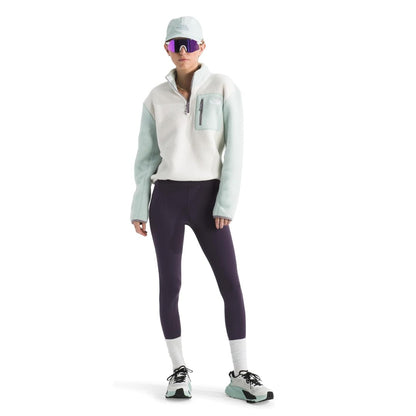 The North Face Women's Yumiori Quarter Zip Jacket - White Dune/Opal Frost/Transcendent Grey