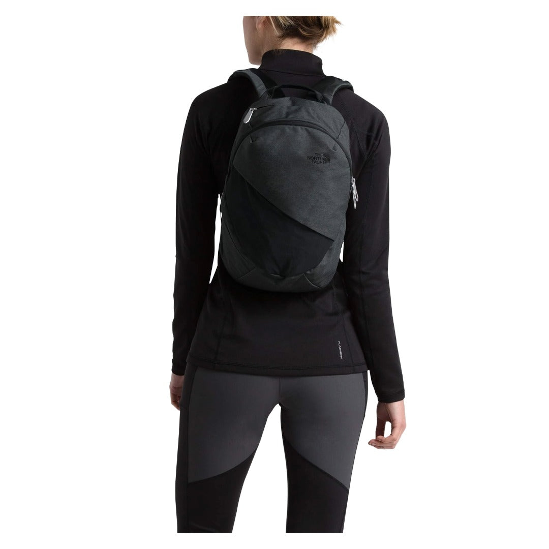 The North Face Womens Women's Electra Backpack - ASPHALT GREY LIGHT HEATHER/TNF BLACK
