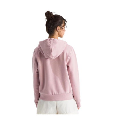 The North Face womens Evolution Simple Dome Full Zip Hoodie -  Metal Pink