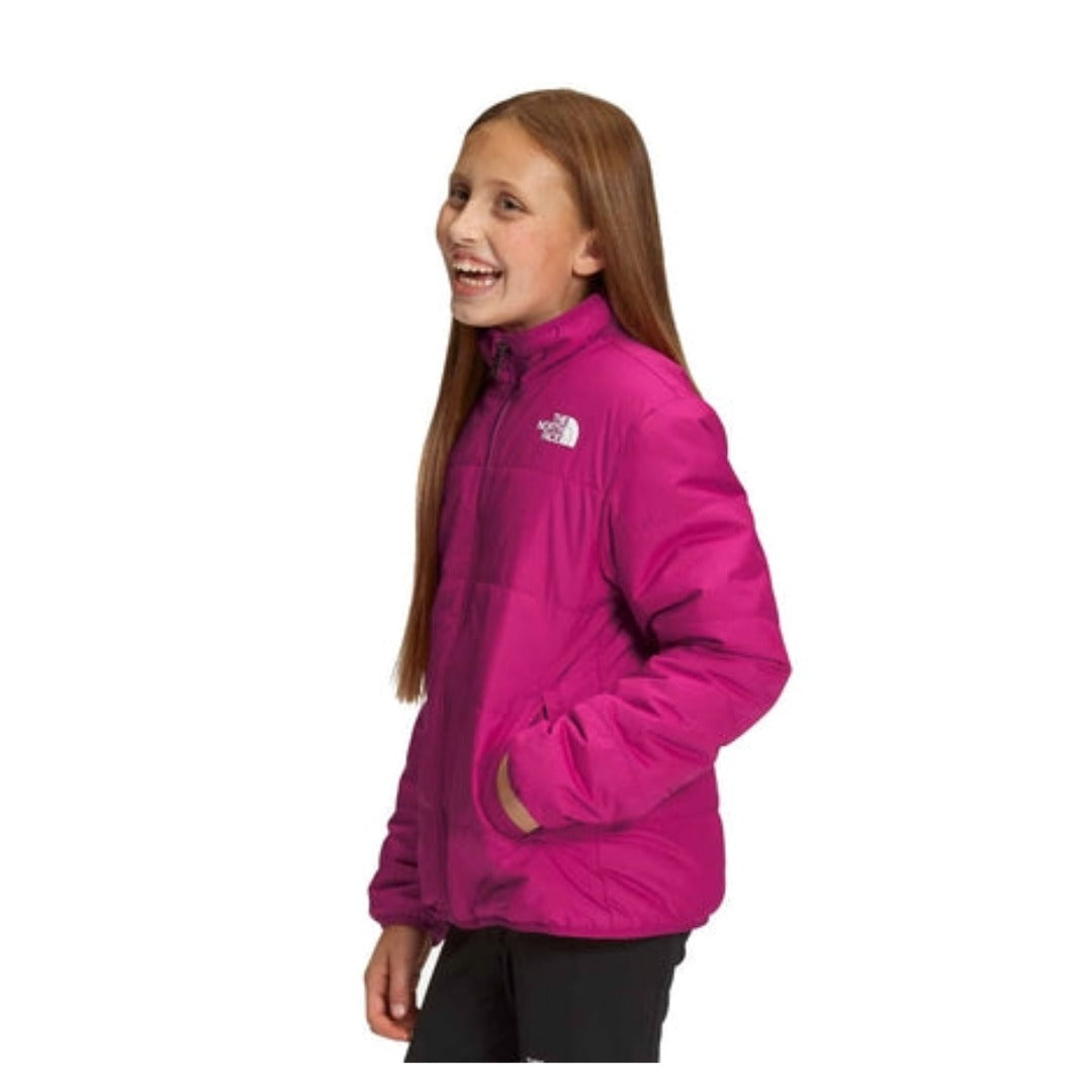The North Face Girls' Mossbud Swirl Reversible Jacket