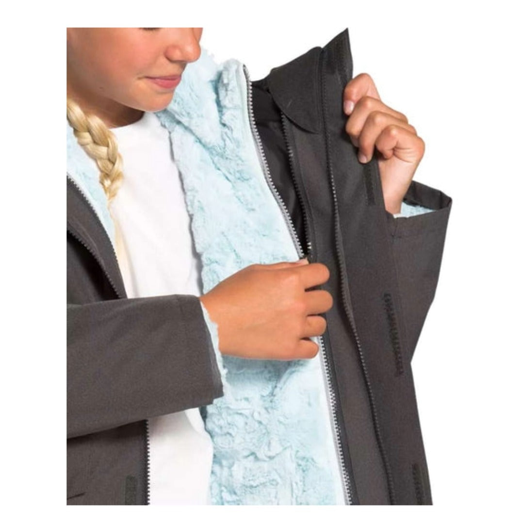 The North Face Girls' Mossbud Swirl Reversible Jacket
