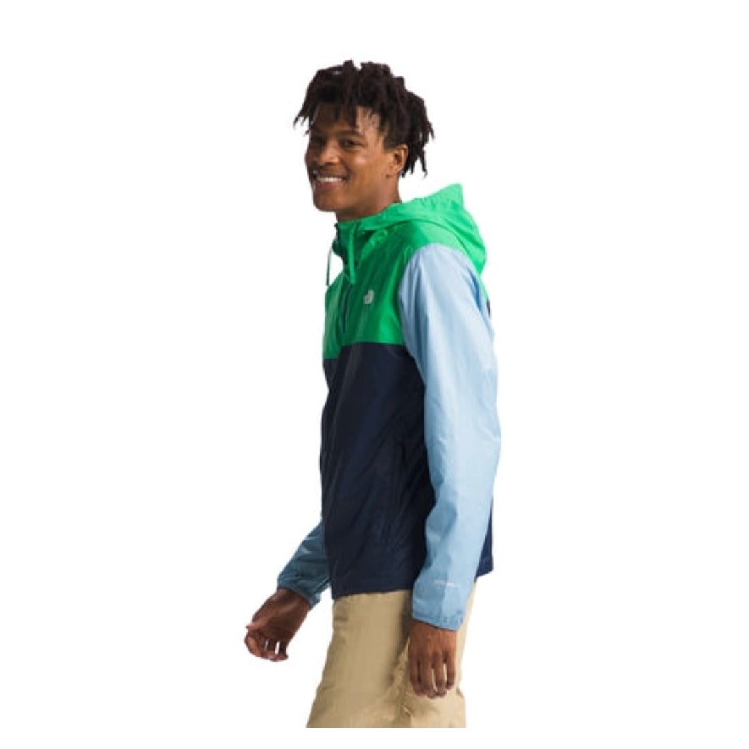 The North Face Men's Cyclone 3 Jacket - Summit Navy/Optic Emerald
