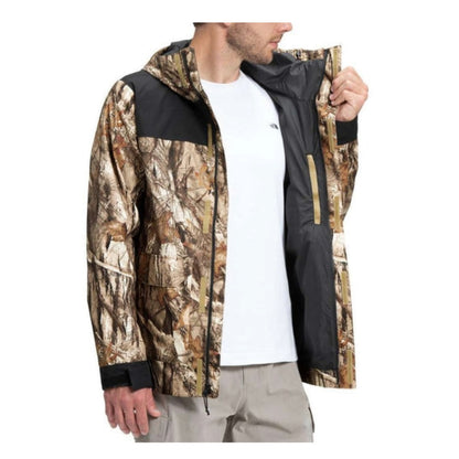 The North Face Men's Cypress Jacket - Kelp-Tan-Forest-Floor-Print