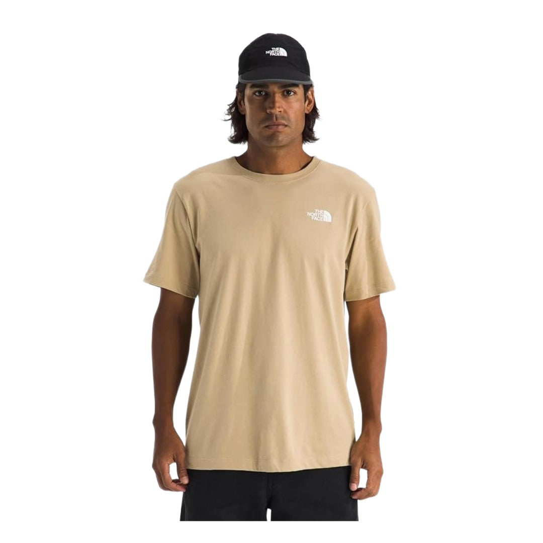 The North Face Men's EVO Box NSE Short Sleeve Tee - Khaki Stone
