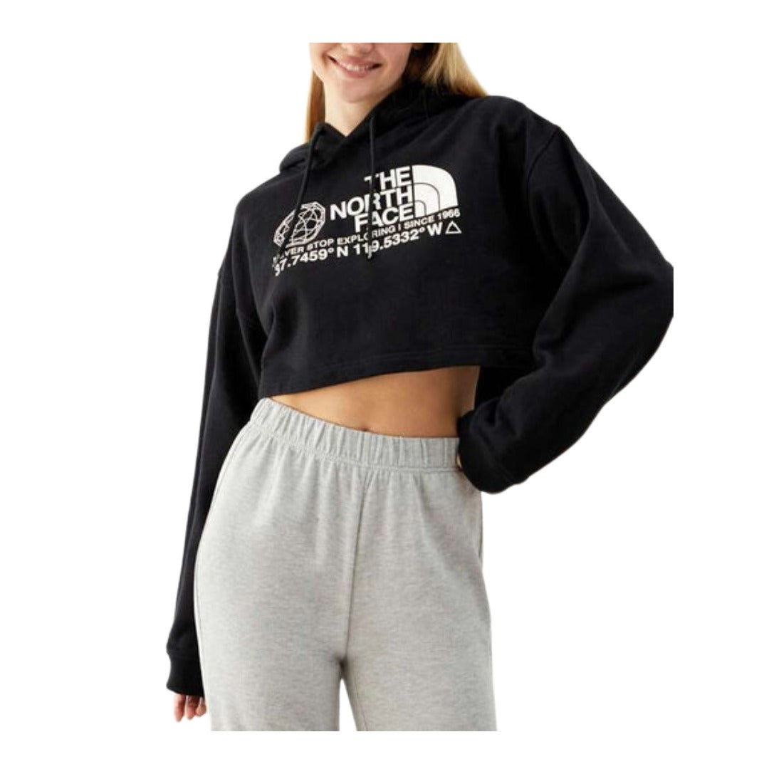 The North Face Women’s Coordinates Crop Drop Pullover Hoodie