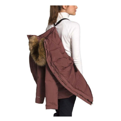 The North Face Women's New Outerboroughs Parka -Marron Purple