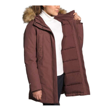 The North Face Women's New Outerboroughs Parka -Marron Purple