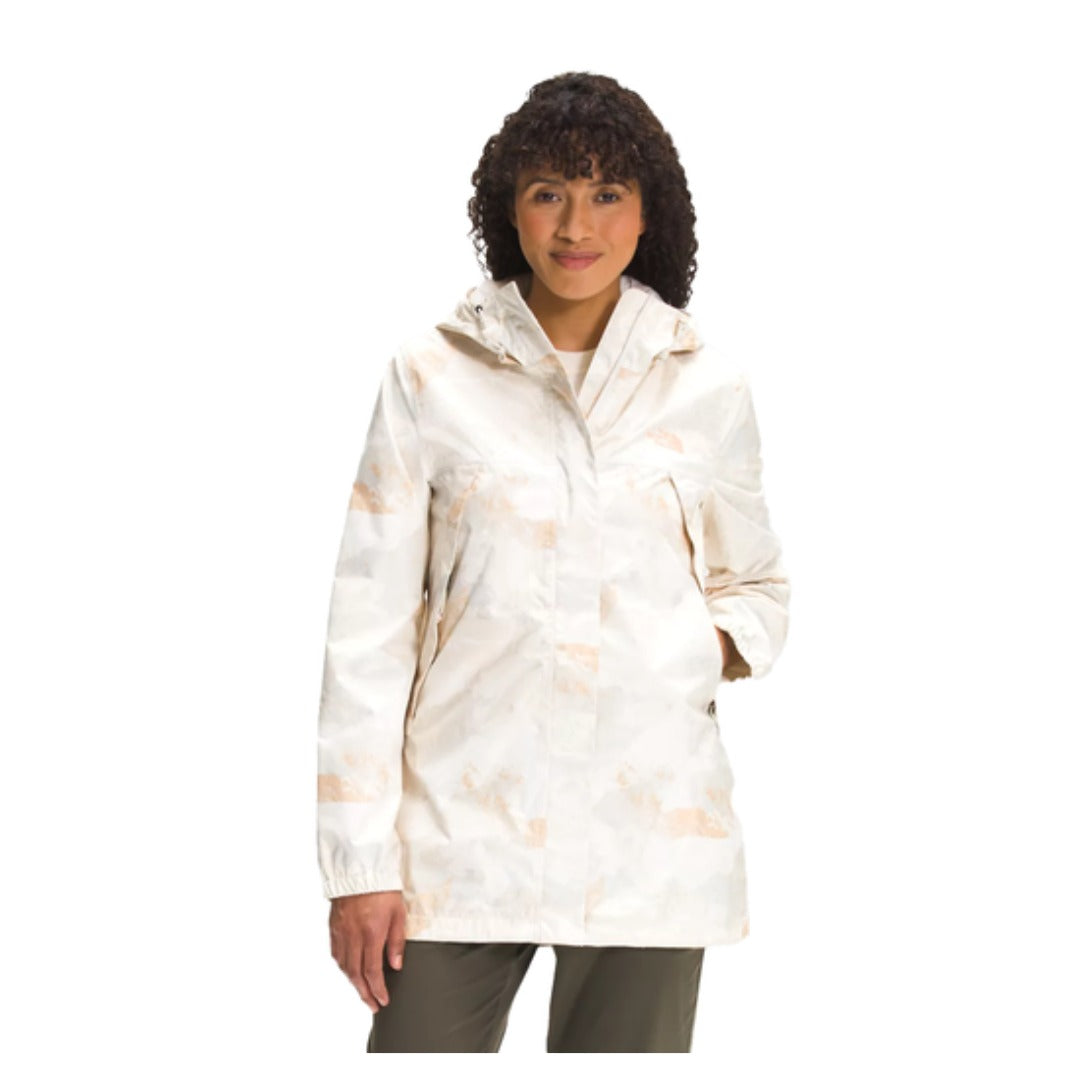 The North Face Women’s Printed Antora Parka - Apricot Ice Canyon Camo Print