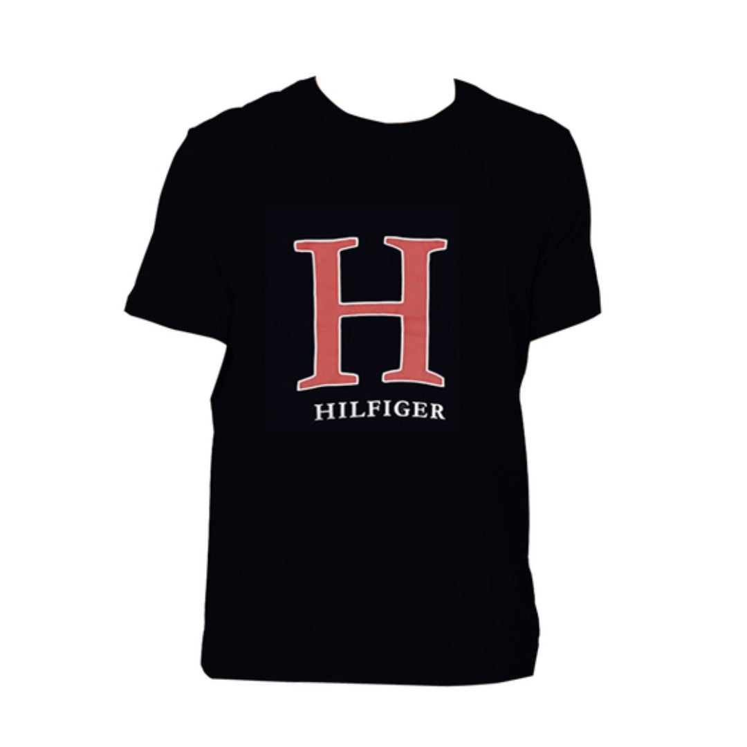 Tommy Hilfiger Men's Sleepwear Graphic Tee - Black