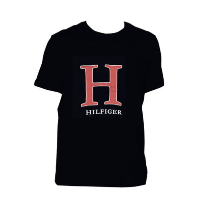 Tommy Hilfiger Men's Sleepwear Graphic Tee - Black